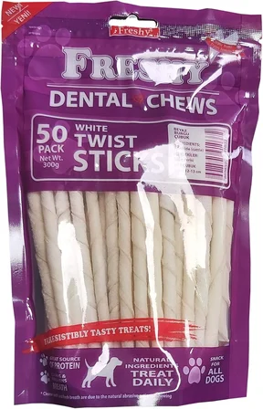 irem Dental Twist Beyaz Burgu Çubuk 50li. 300 GR