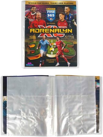 Panini Futbolcu Kartları Koleksiyon Oyun Kartı Albümü, 540 Kartlık Kapasite