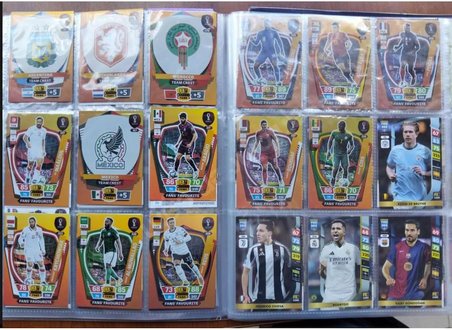Panini Futbolcu Kartları Koleksiyon Oyun Kartı Albümü, 540 Kartlık Kapasite