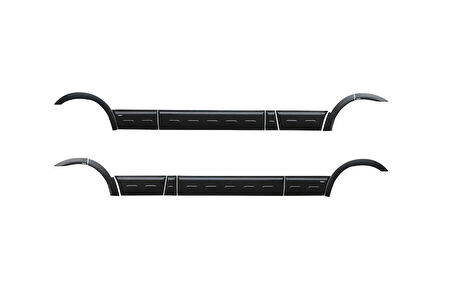 Ford Transit Çamurluk ve Kapı Dodik Seti Abs 14 Parça Uzun Şase 2006-2013 Arası