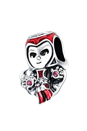 Marvel Scarlet Witch Wanda Maximoff Charm | 925 Ayar Gümüş