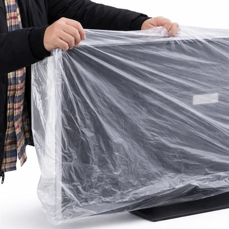 Weko WK-26221 15 Inç TV Monitör Toz Nem Önleyici Şeffaf Ekran Koruma Poşeti