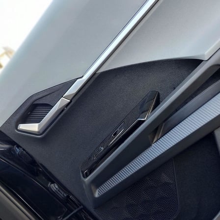 SsangYong Torres EVX ile Uyumlu İç Trim Kaplama Sticker Seti Mat Karbon Siyah