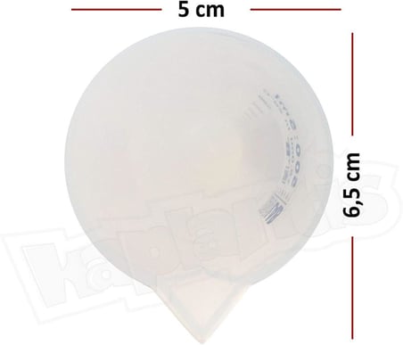 500ml Plastik Mezür Mavi Skala