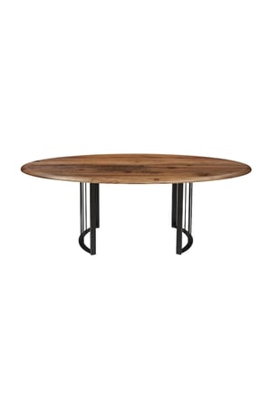 EUR070 Elips Orta Sehpa-Kahverengi-42 x 48x 118 cm