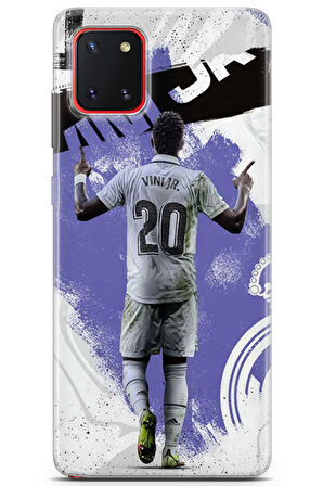 Samsung Galaxy A81 uyumlu Futbol 4 UV Silikon Vinicius Jr