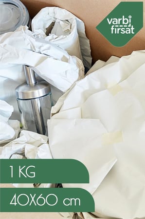 Varbifırsat Varbifırsat 40x60 Tabak - Bardak Sarma Taşıma Taşınma Paketleme Kağıdı 1 KG