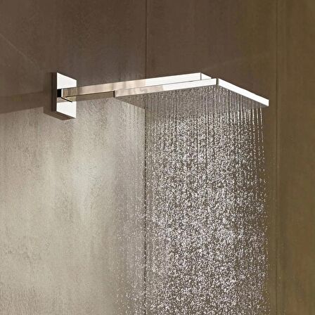 Hansgrohe Raindance E Tepe Duşu 300 1 Jet, Duş Dirseği İle, Krom 26238000