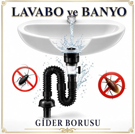 Koku Haşere önleyici banyo lavabo gider Borusu, kolay kurulum, genişletilebilir banyo ve lavaboları için lavabo uzatma borusu
