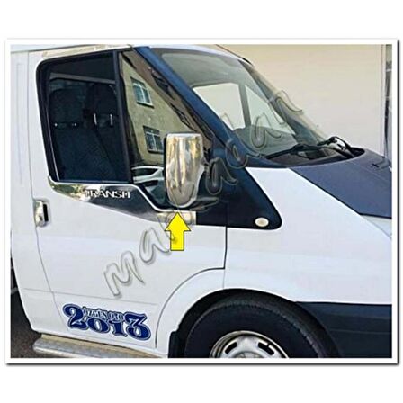 DB Chrome Ford Transit Krom Ayna Kapağı 2003-2013 2 Parça Abs Krom