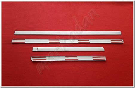 DB Chrome Ford Focus Krom Yan Kapı Çıtası 2005-2008 4 Parça P.Çelik
