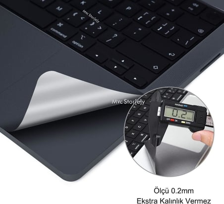 MacBook Air 15 İnç Palm Koruyucu ve Trackpad Koruyucu Set A2941 A3114 A3241 A3448 Uyumlu M2 M3 M4 M5 Çizilme Aşınma Önleyici Gece Mavisi