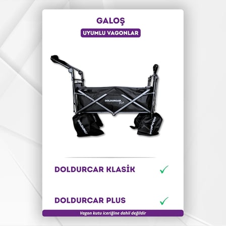 Tekerlek Galos Seti – 4'lü Çorap | Katlanabilir Vagonlar için Koruyucu Kılıf | Bagaj Temizliği İçin Pratik Çözüm