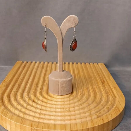 Uretti - Tuğba 9352 - 9382 Taş Detaylı Şık Küpe