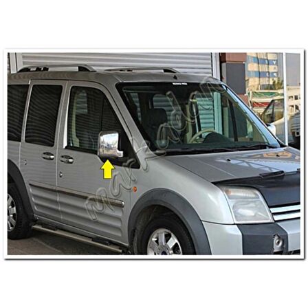 DB Chrome Ford Connect Krom Ayna Kapağı 2002-2009 2 Parça Abs Krom