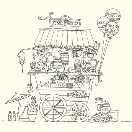 Worlds of Wonder: A Colouring Book for the Curious