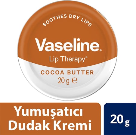 Lip Therapy Yumuşatıcı Dudak Kremi Kakao Yağı 20 g