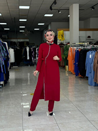 Neva Takım Bordo Beden 50