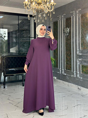 Asil Elbise Mürdüm Beden 1-38-40