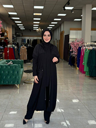 Beyza Üçlü Takım Siyah Beden 44