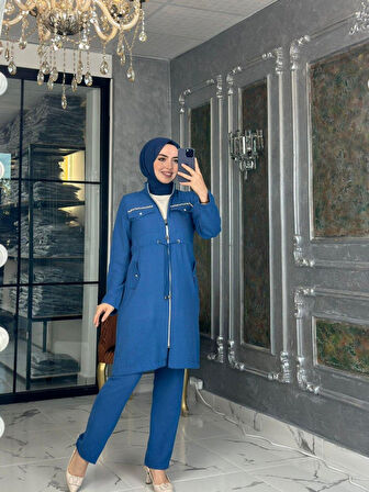 Tütün Spor Takım-İndigo Beden 38