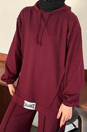 Balance Armalı Çımalı Ikili Takım Bordo