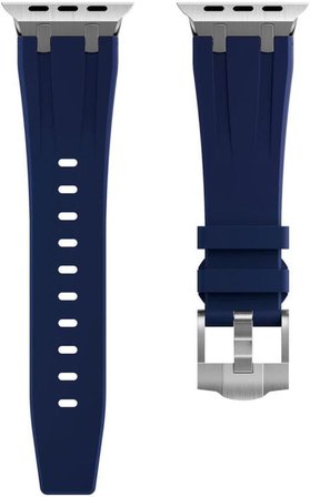 - Watch Ultra 1/2/3 49mm Kordon Metal Bağlantılı Silikon Kordon 89 ile Uyumlu