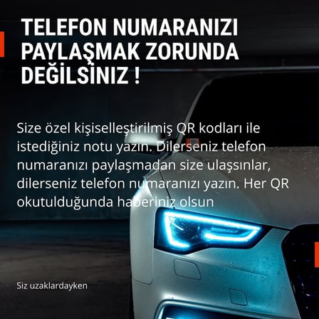 Akıllı QR Numaratör - Araç Oto Parkmatik