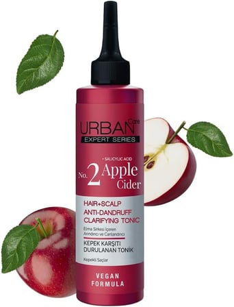 Urban Care Expert No.2 Apple Cider &amp; Salycylic Acid Kepek Karşıtı Tonik, 200 ml