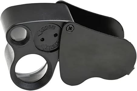 30x 60x Ikili Küçük Yakın Büyüteci Led Aydınlatmalı Lup Büyüteç