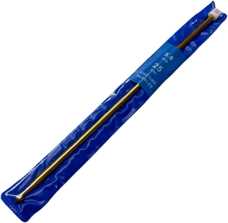 KNNE Renkli Gagalı Şiş 25cm Tığ Şİş Tunus Şişi Tığı knneg25 no 3 mm