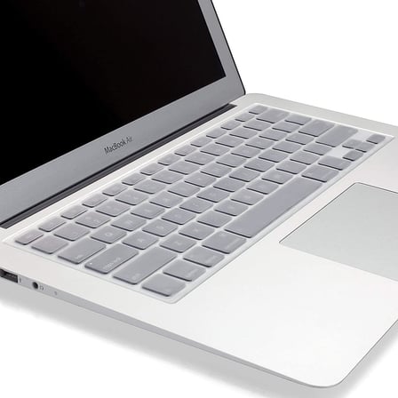MacBook Klavye Koruyucu US ANSI – Air A1369 A1466 &amp; Pro A1278 A1425 A1502 A1286 A1398 Uyumlu – Amerikan İngilizce Düz Enter – İnce Silikon Şeffaf