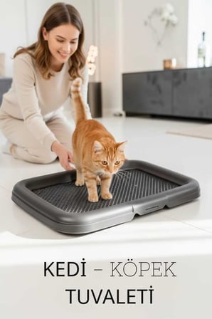 Herza House Pt-310 Akıllı Kedi Köpek Wc Beyaz Tek Ebat