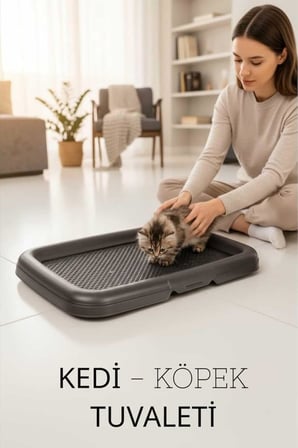 Herza House Pt-310 Akıllı Kedi Köpek Wc Beyaz Tek Ebat