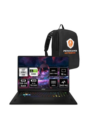 Vector 18 HX AI Ultra 9 275HX 128GB 4+4TB SSD RTX5080/12GB 175W 18" QHD+ 240Hz FDOS Gaming