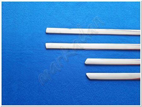 VW Golf 4 Krom Yan Kapı Çıtası 1998-2004 4 Parça Paslanmaz Çelik