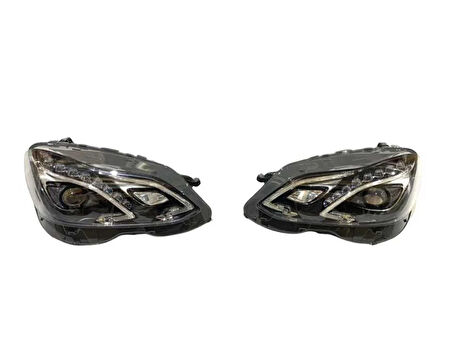 Mercedes W212 2009-2012 E-Class Uyumlu Led Far (Makyajlı Tampon ile uyumludur)