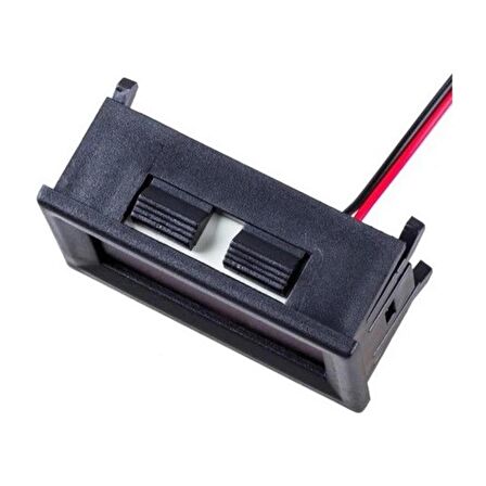 0.56 inç 0-100v 3 Kablolu DC Yeşil Voltmetre