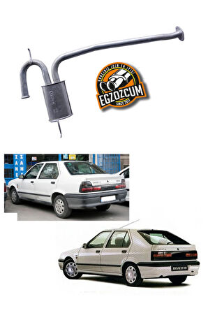 Renault 19 Europa (1.4-1.6) Orta Susturucu Borulu Orijinal Egzoz Uyumlu Reno