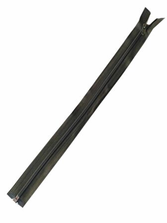 Haki Renk 40 Cm Plastik Diş Fermuar FD9