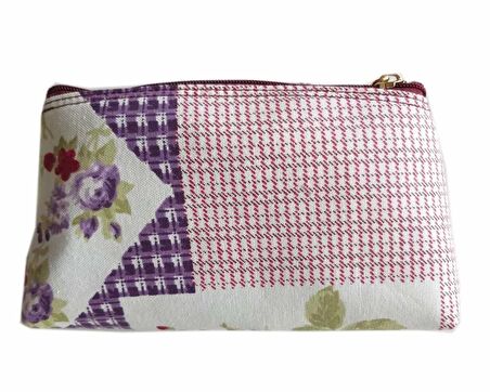 Küçük Boy Desenli El İşi Hobi Çantası Organizer No7