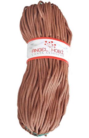 Polyester Rulo Makrome Taba 5mm