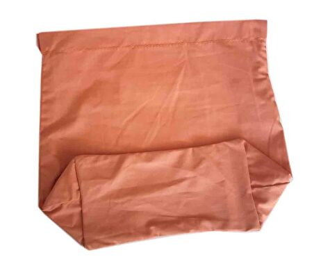 Örgü Çantaya Hazır Astar Tabanlı 22x12cm Taba