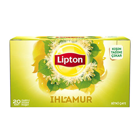Lipton Bitki Çayı 20 li Adaçayı-Ihlamur-Yeşil Çay Mango Ananas 3 lü Set