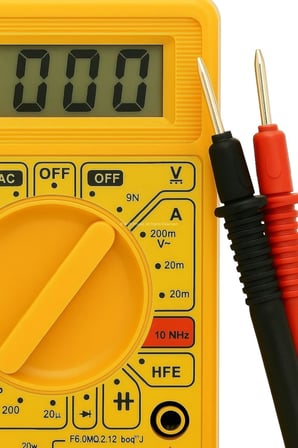 Busstier Dijital Multimetre DT-830D, Otomatik Kapanmalı, LCD Ekranlı, Akım Voltaj Direnç Ölçer, Kapasitör Test, Diyot Transistör NCV Özellikli, Elektrikçi El Test Cihazı, Taşınabilir Kompakt