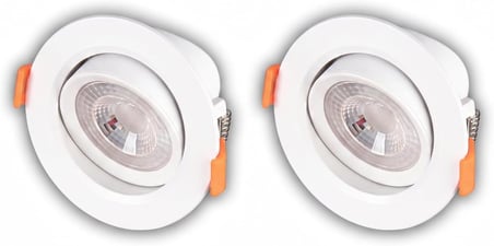 Amber Led Akik 7W Beyaz Kasa Siva Alti Spot Ct 5204G 1 Adet 3200K Gunisigi