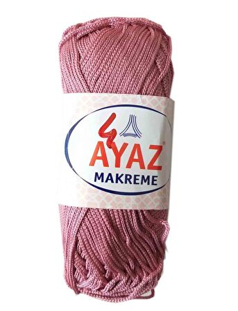 100 Gram Polyester Makrome No:4 Gülkurusu