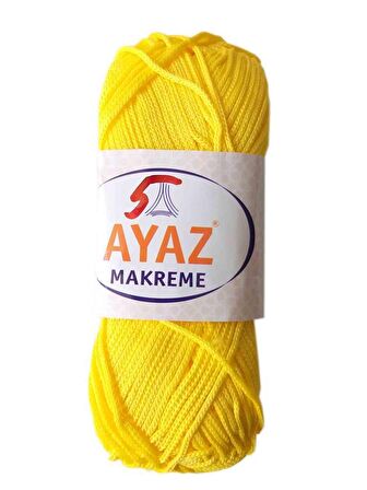 100 Gram Polyester Makrome No:5 Sarı