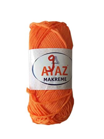 100 Gram Polyester Makrome No:9 Turuncu