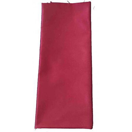 120x50 cm, bordo renk pamuklu saten astarlık kumaş